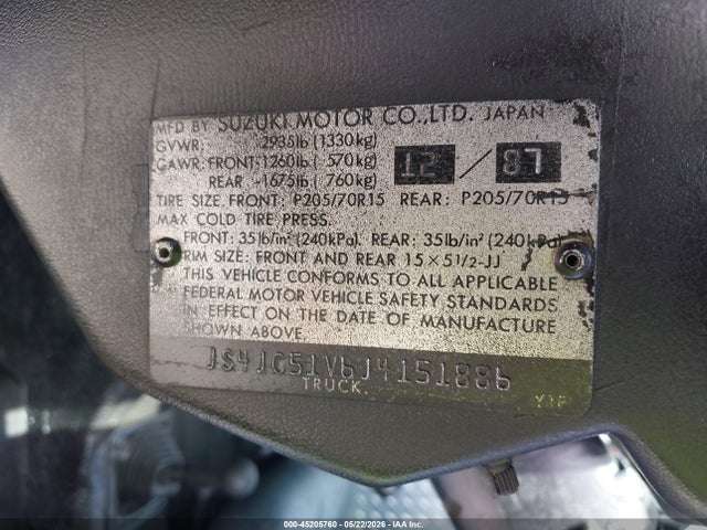 Suzuki Samurai
