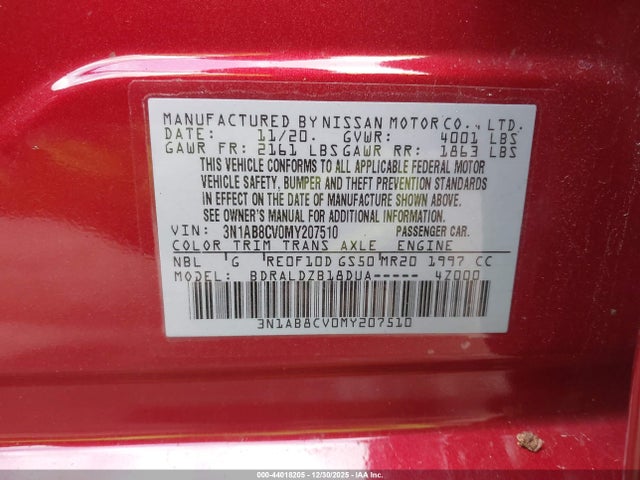 Nissan Sentra Sv Xtronic Cvt