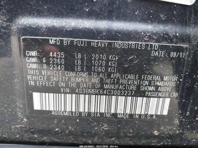 Subaru Legacy 2.5i Limited