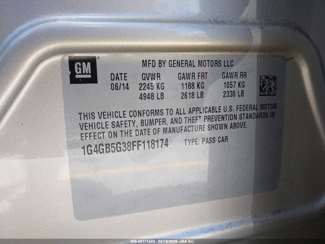 Buick LaCrosse Leather