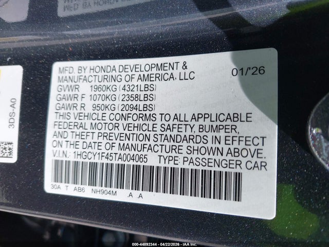 Honda Accord Se