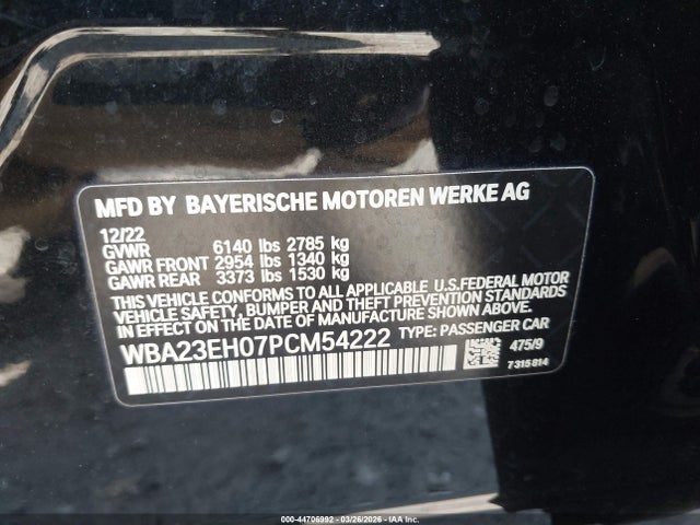 BMW 7 Series I