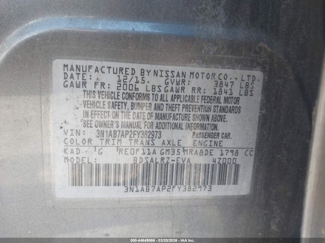 Nissan Sentra Sr