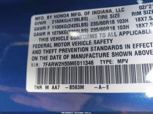Honda CR-V Awd Ex