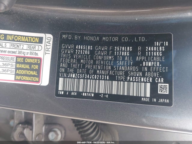 Honda Clarity Plug-In Hybrid Touring