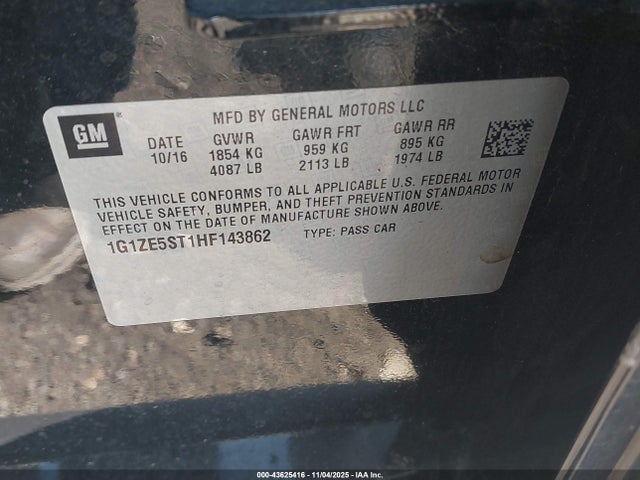 Chevrolet Malibu 1lt