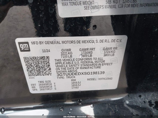 GMC Sierra 1500 4wd  Short Box Slt