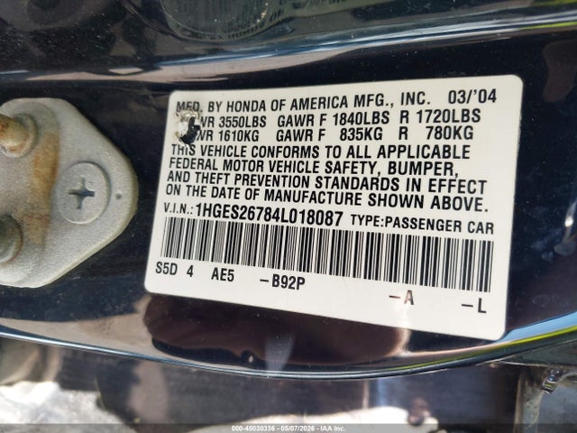 Honda Civic Ex