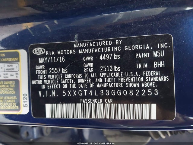 Kia Optima Lx