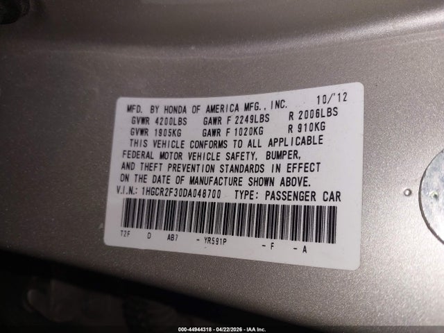 Honda Accord Lx