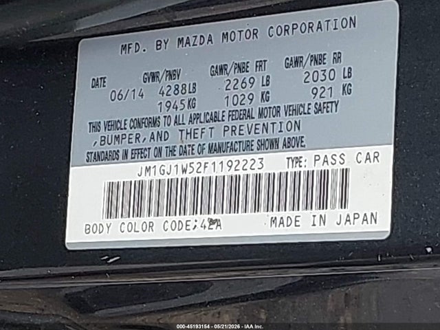 Mazda Mazda6 I Grand Touring