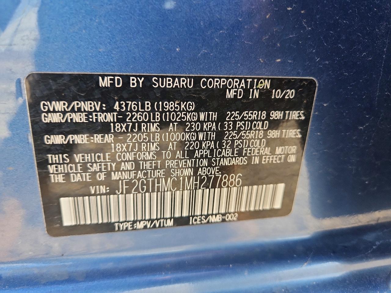 Subaru Crosstrek Limited