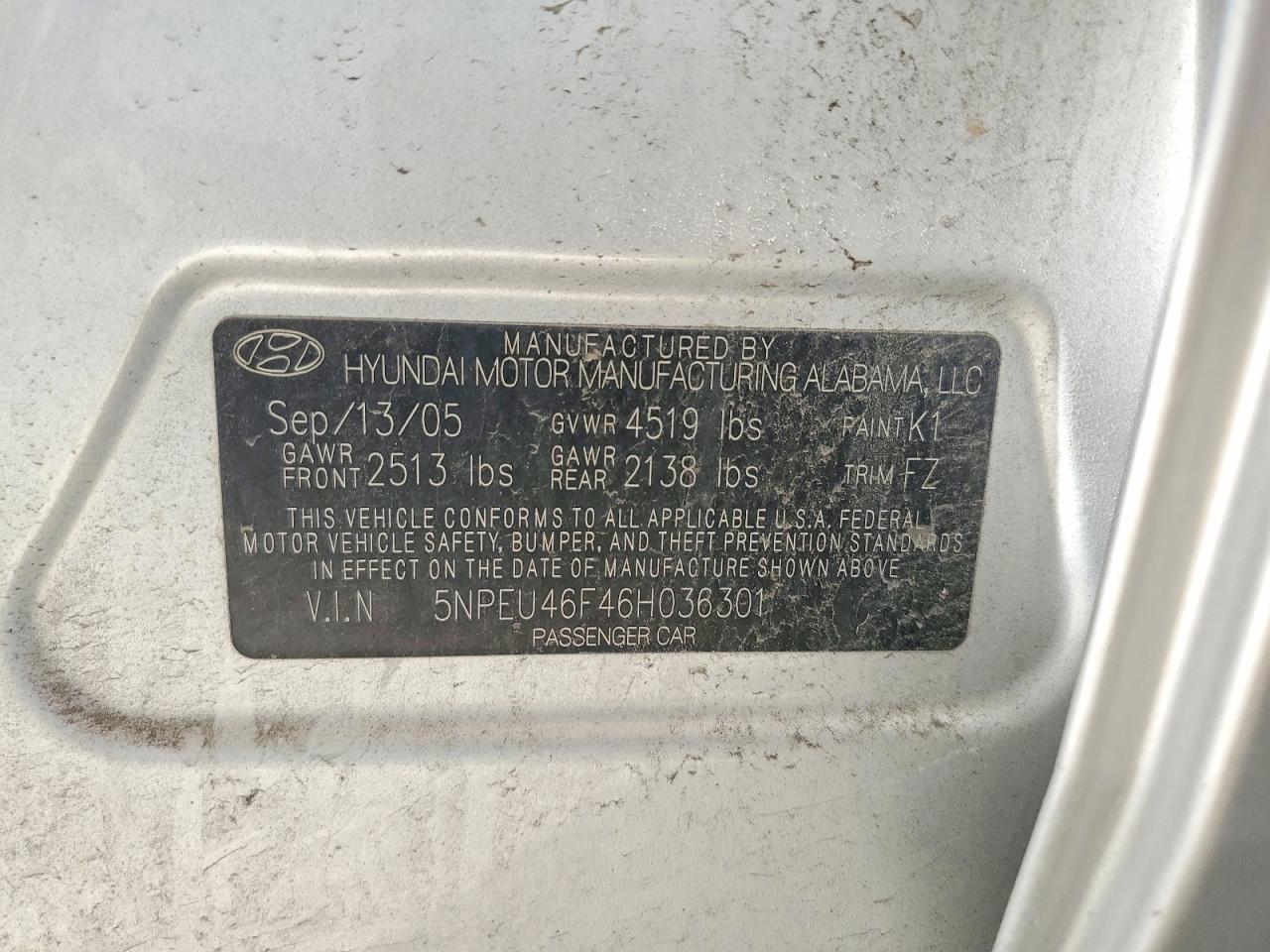 Hyundai SONATA Gls V6