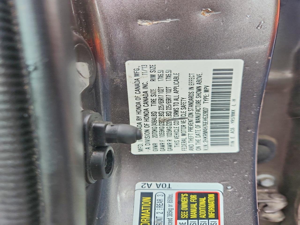 Honda Crv Exl