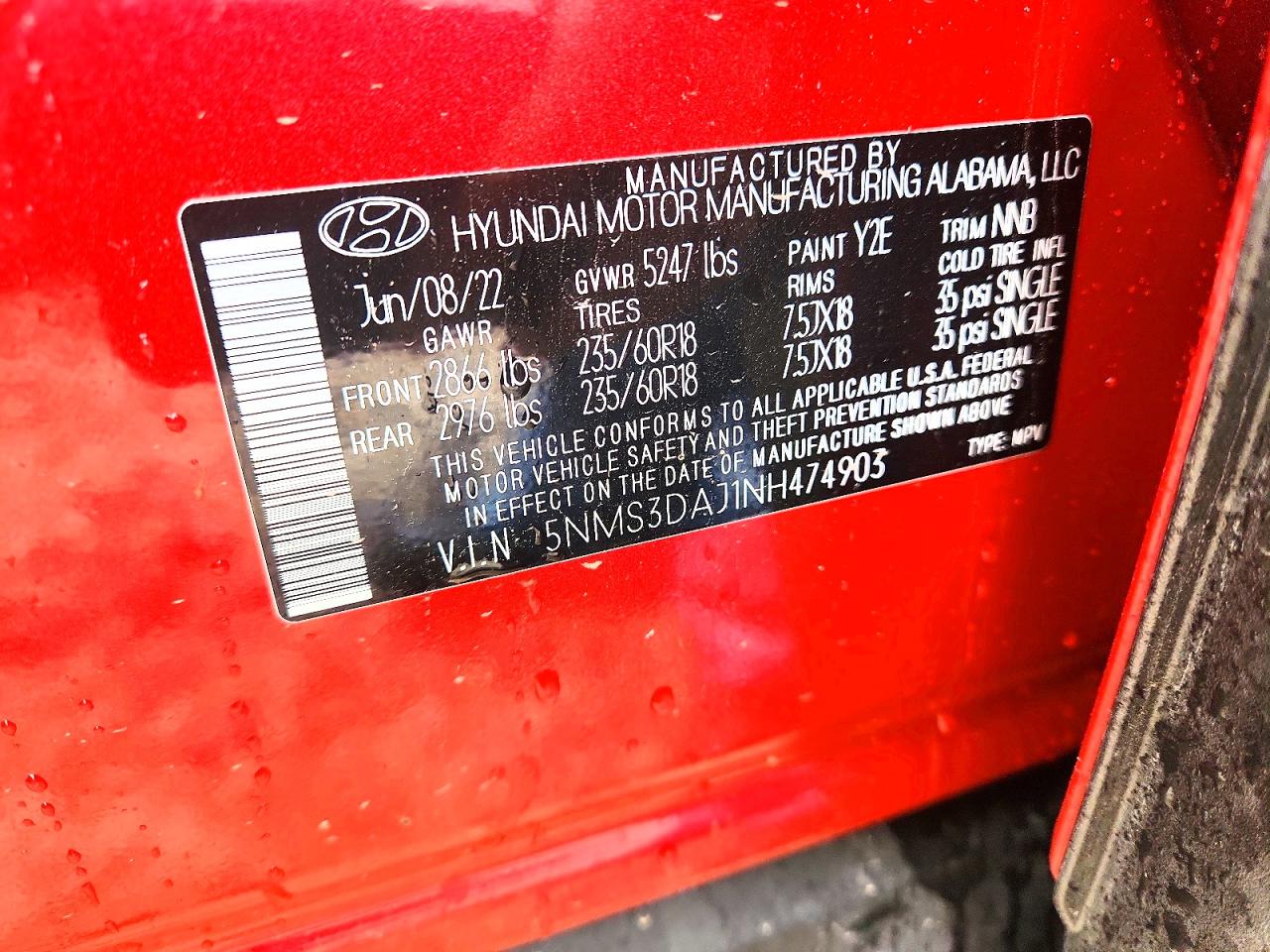 Hyundai SANTA FE Sel