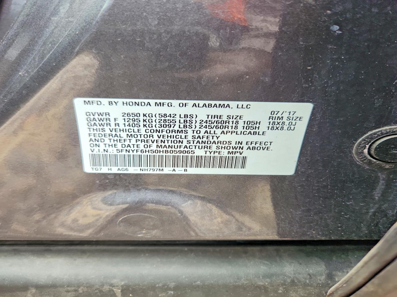 Honda Pilot Exl