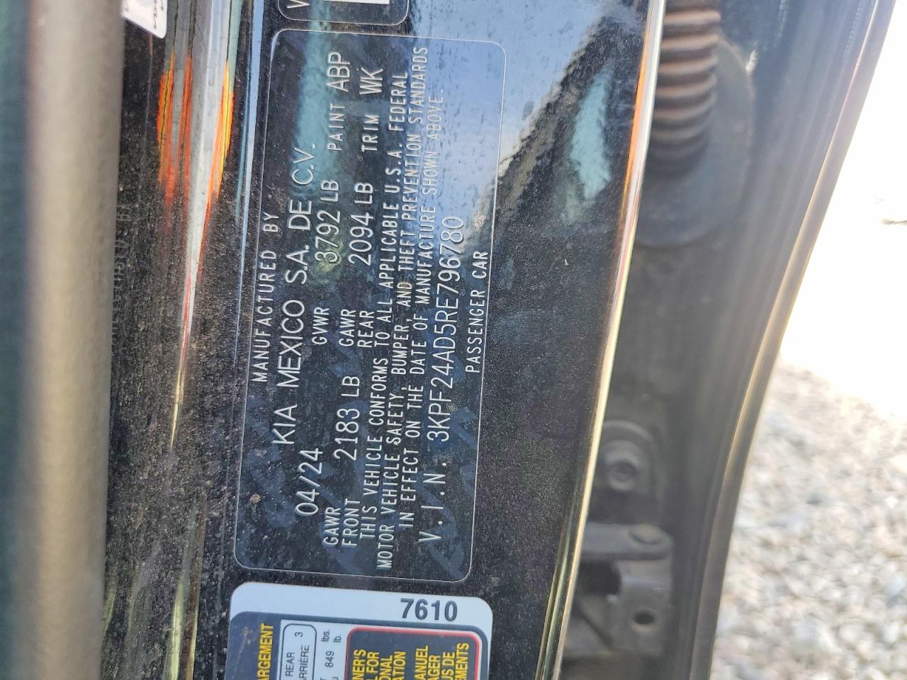 Kia Forte Lxs