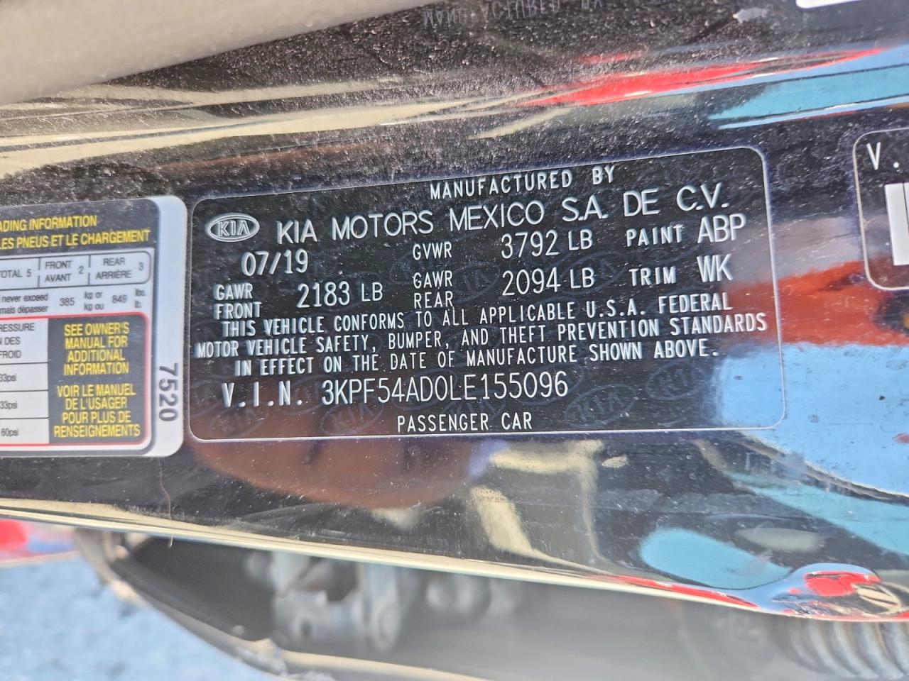 Kia Forte Ex