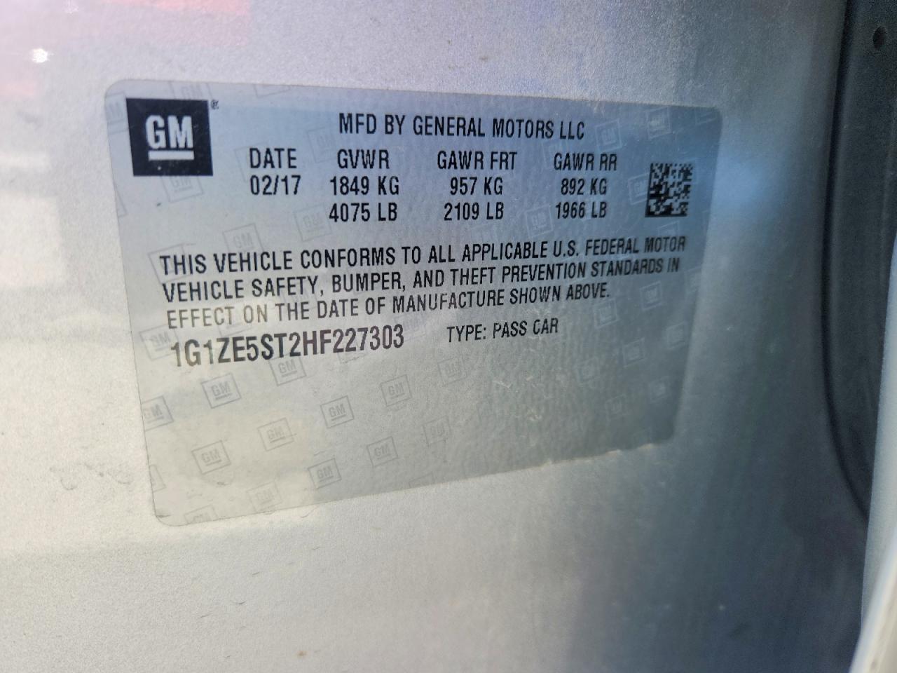 Chevrolet Malibu Lt