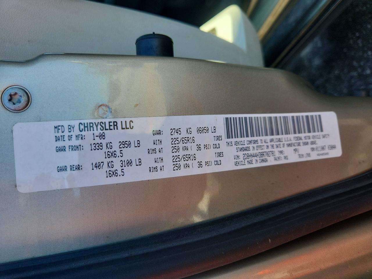 Dodge Caravan Se