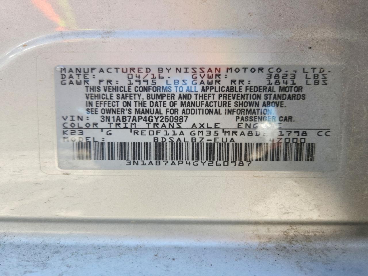 Nissan Sentra S