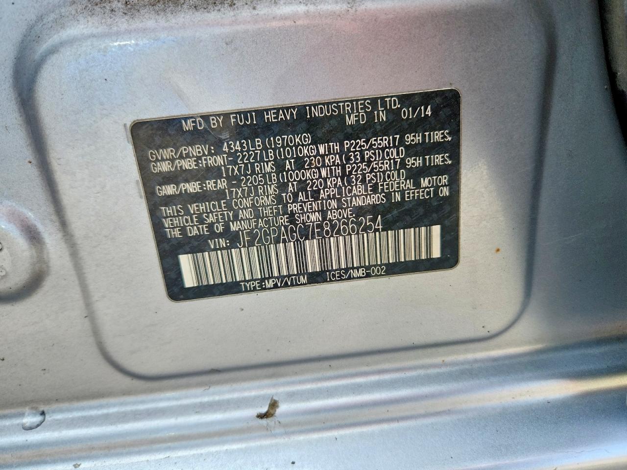 Subaru Xv 2.0 Limited