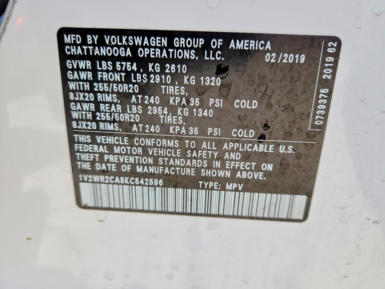Volkswagen Atlas Se