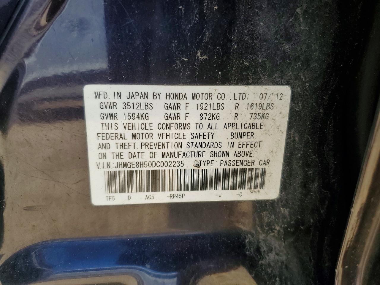 Honda Fit Sport