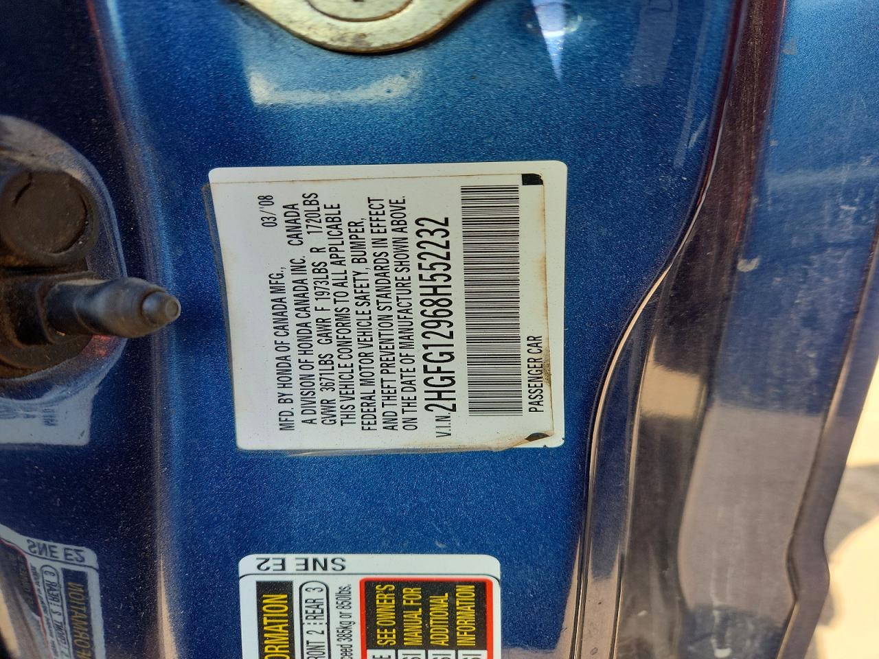 Honda Civic Exl