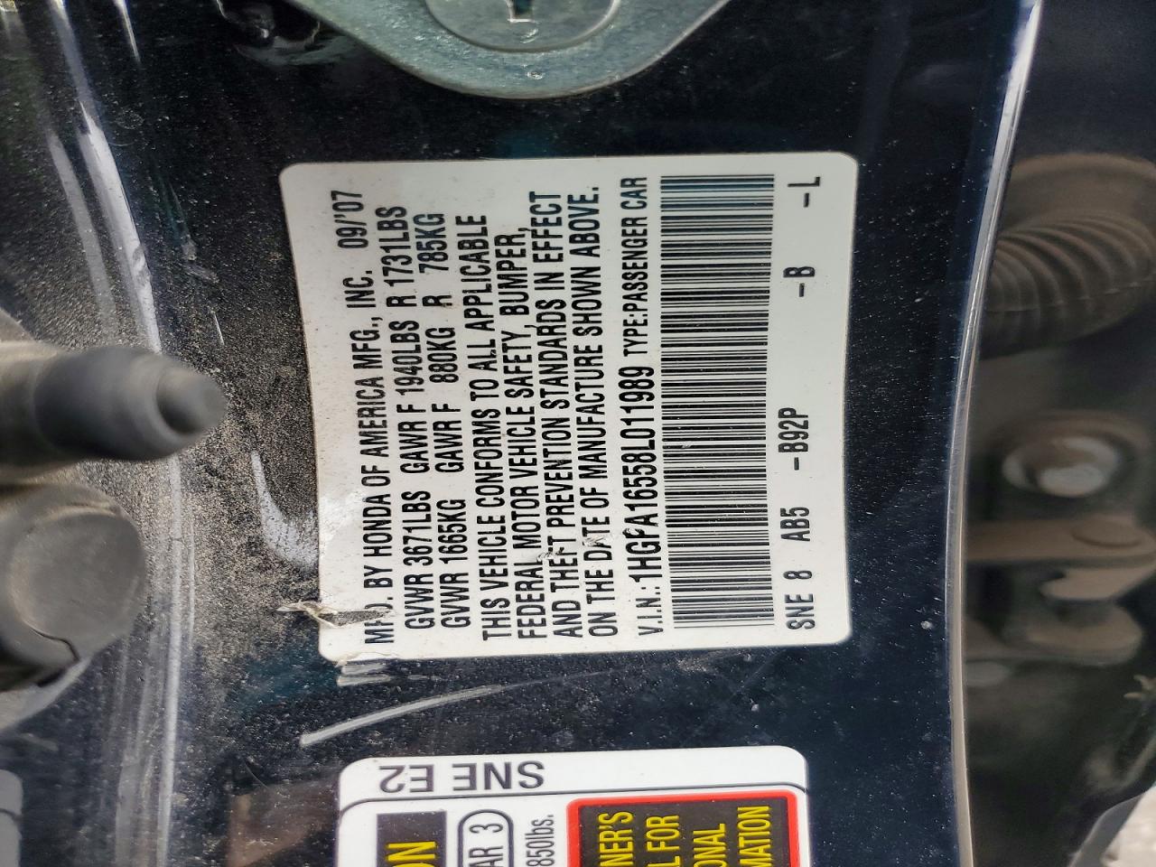 Honda Civic Lx