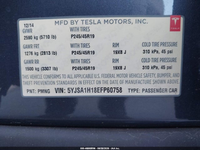 Tesla Model S P85
