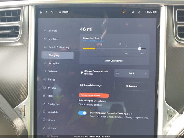 Tesla Model S P85