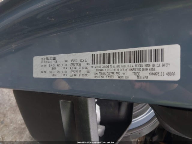 Ram Promaster Cargo Van High Roof 159 Wb Ext