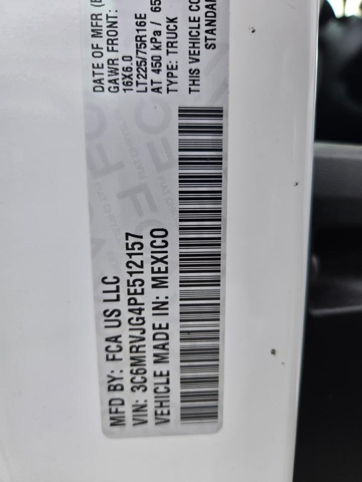 Ram Promaster 3500 High
