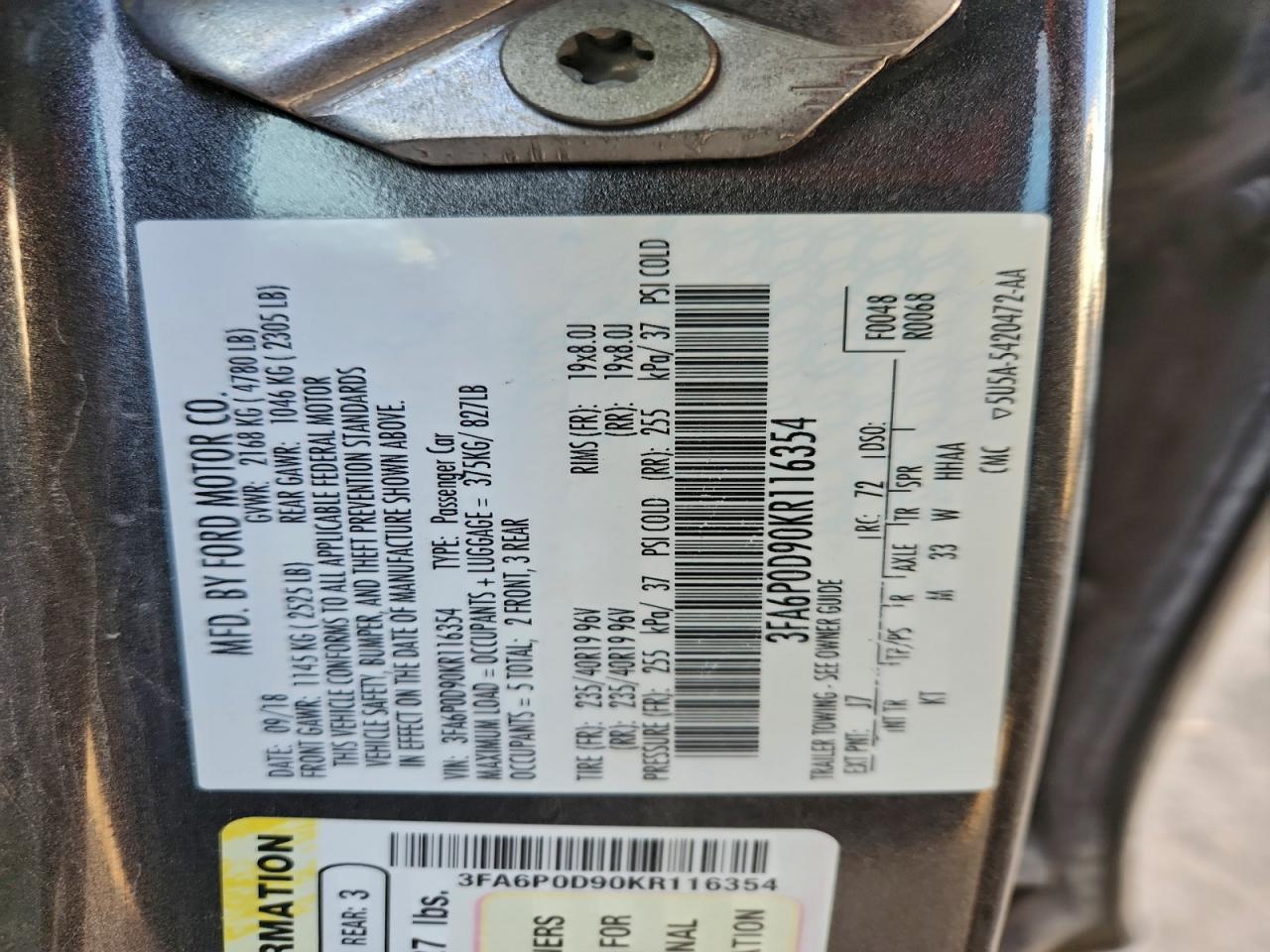 Ford Fusion Titanium