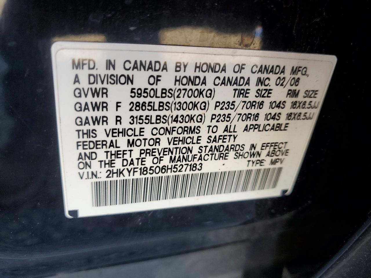 Honda Pilot Ex