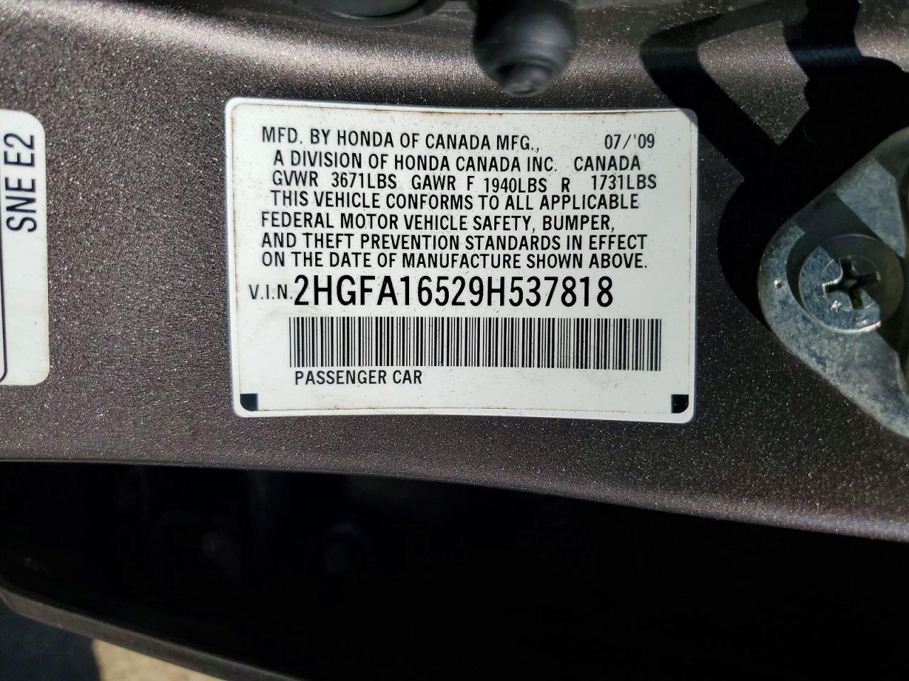 Honda Civic Lx
