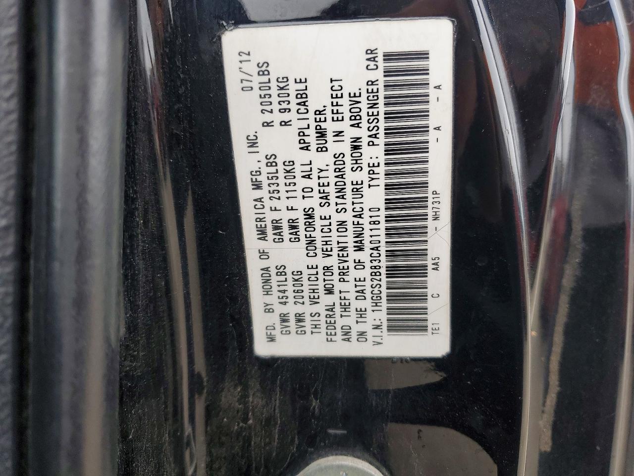 Honda Accord Exl