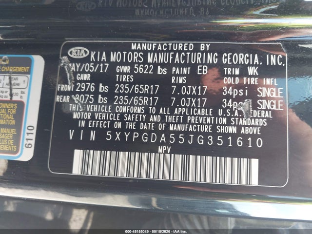 Kia Sorento 3.3l Lx