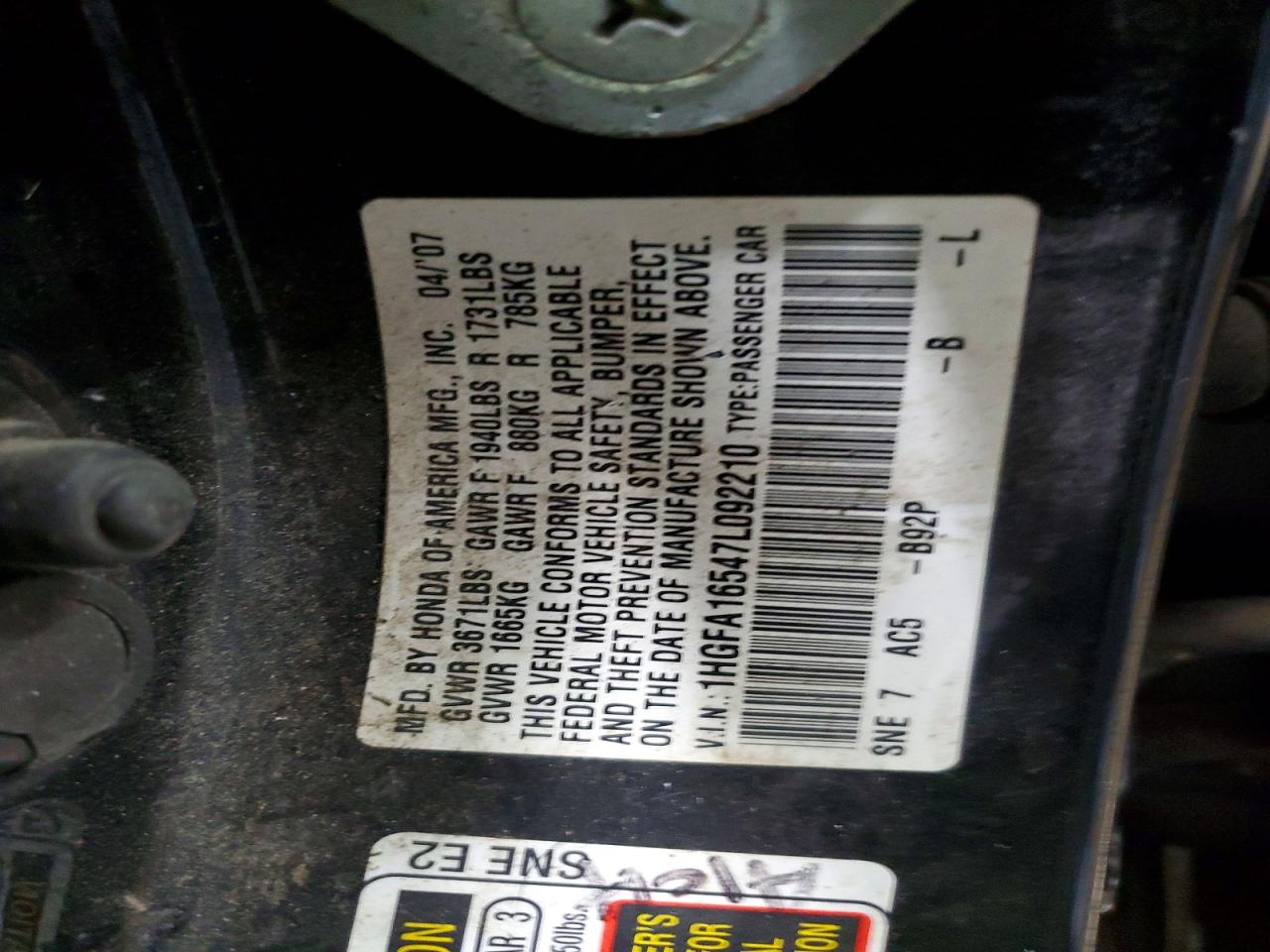 Honda Civic Lx