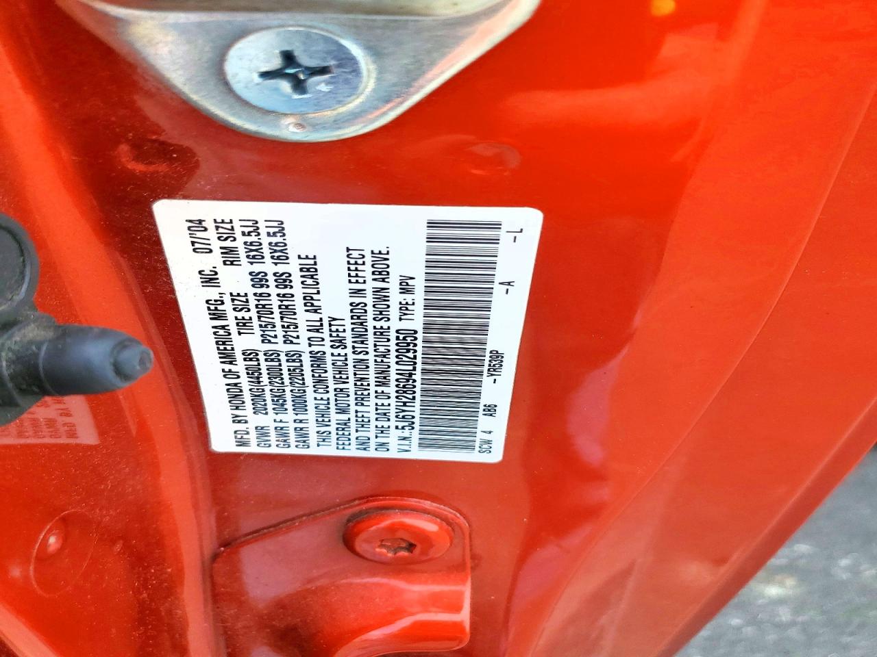 Honda Element Ex