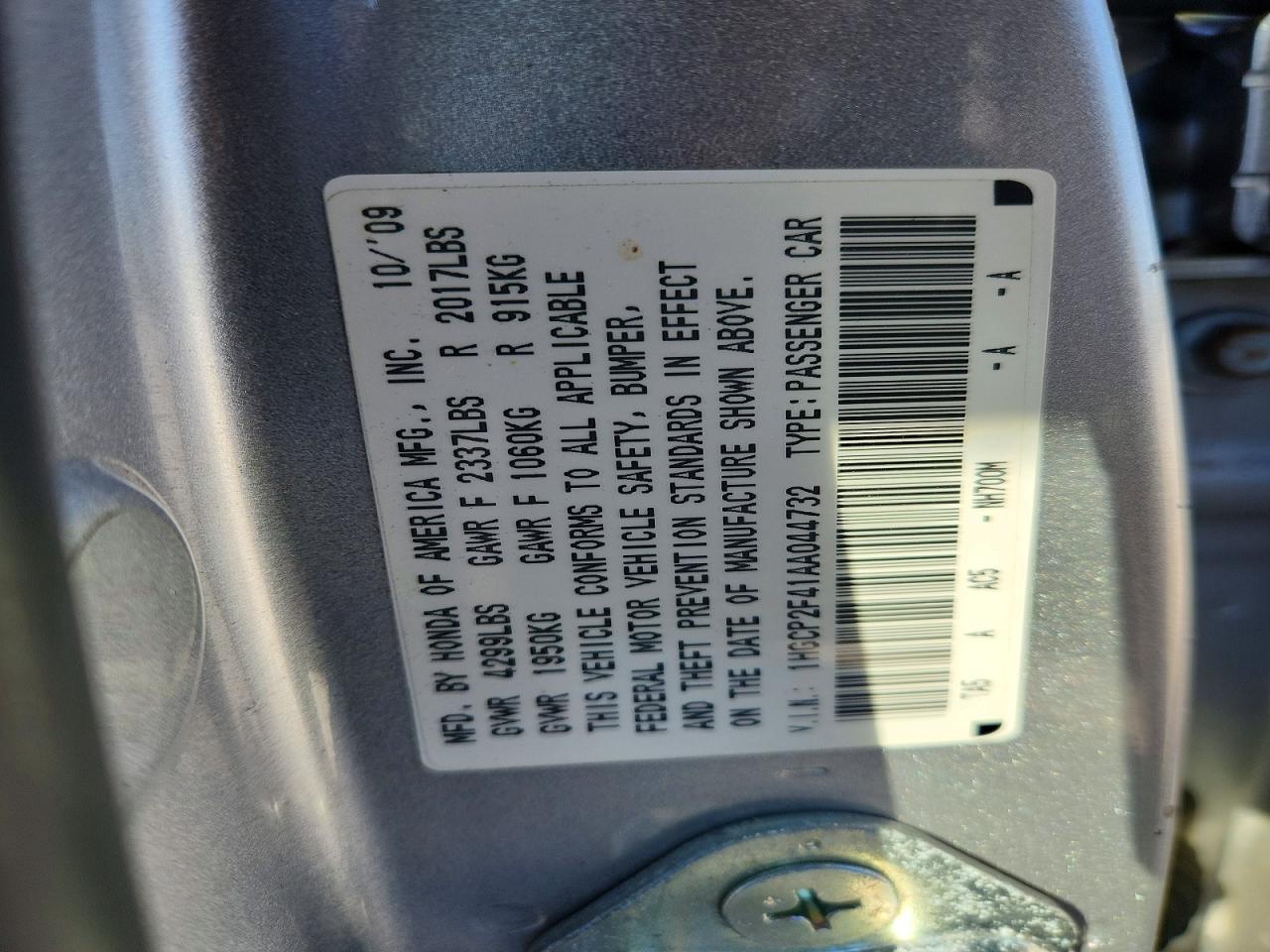 Honda Accord Lxp
