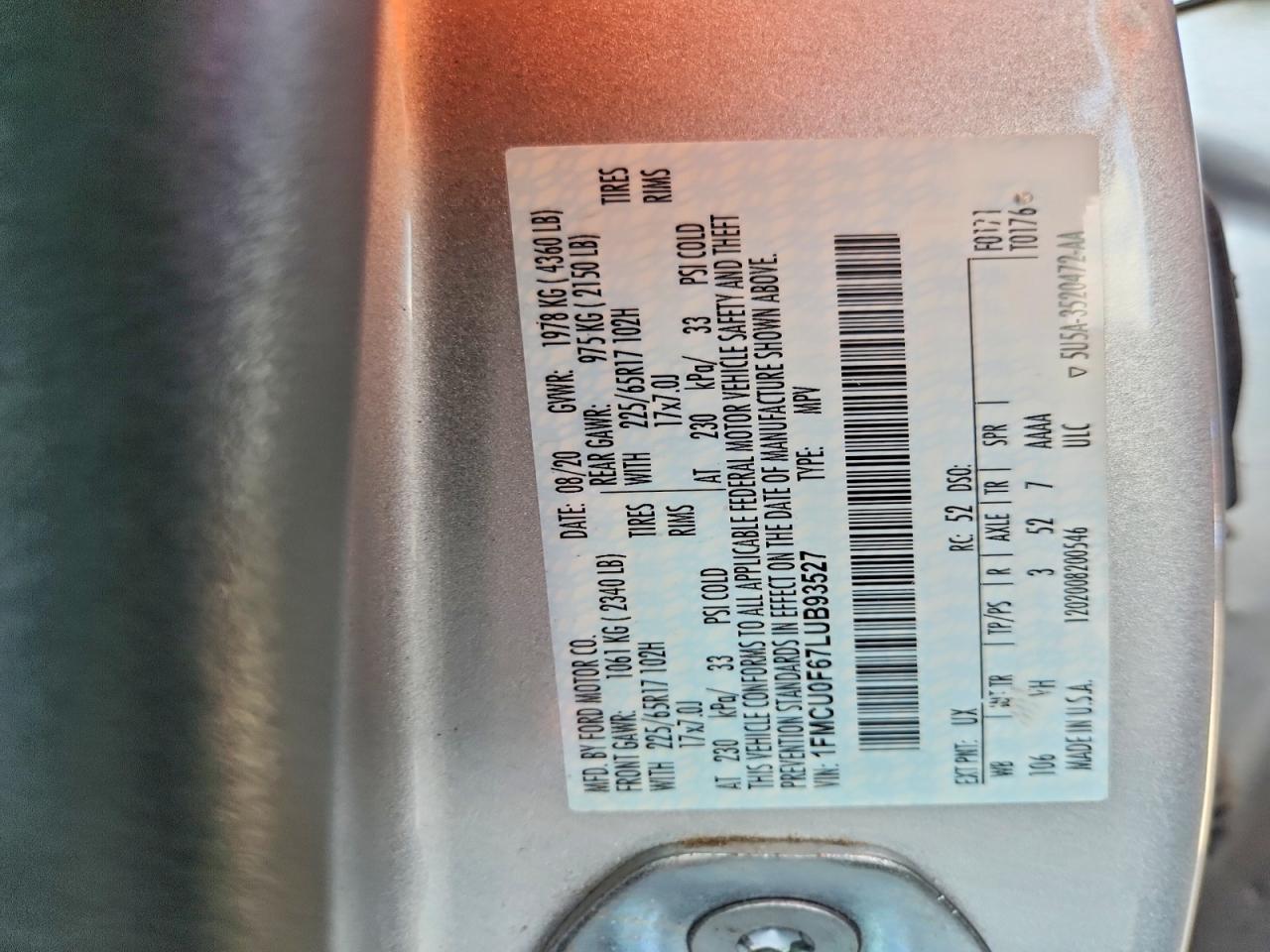 Ford Escape S