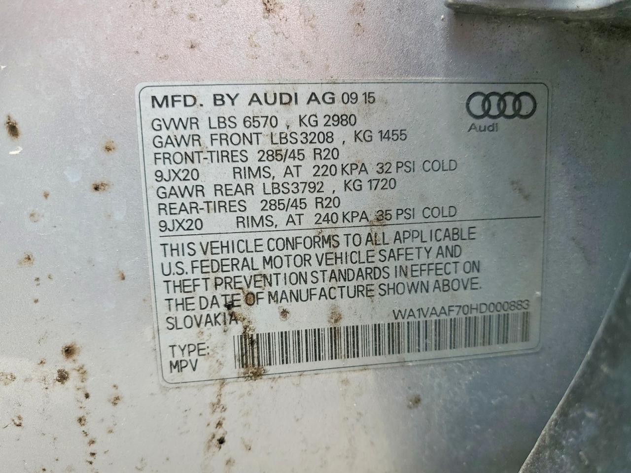 Audi Q7 Prestige