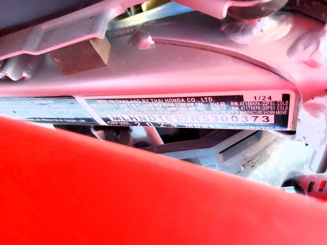 Honda Crf Cycle L