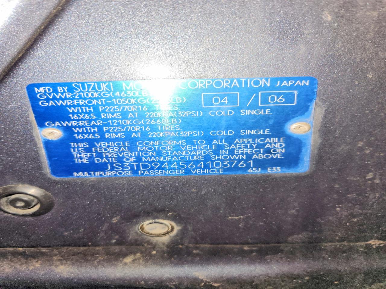Suzuki Gr Vitara Xsport