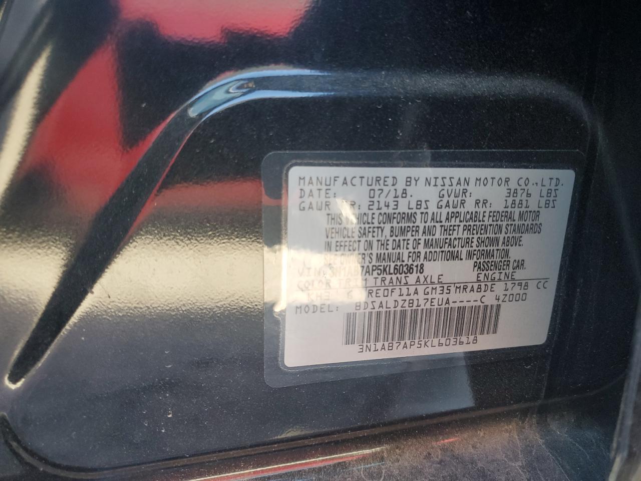 Nissan Sentra S