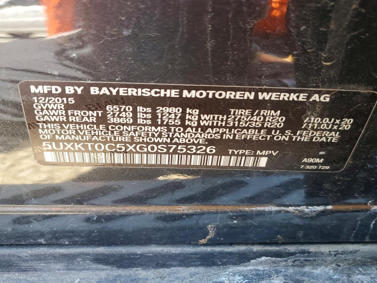 BMW X Series Xdr40e