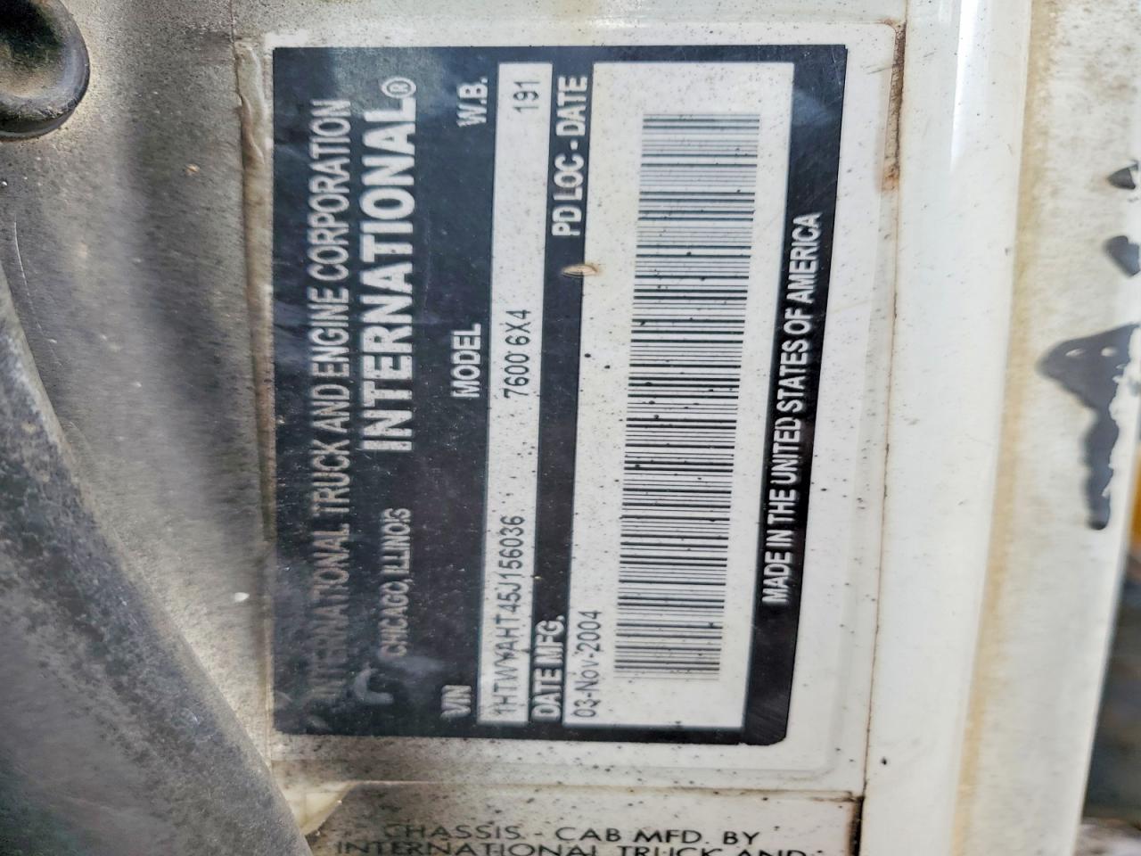 International 7000 7600