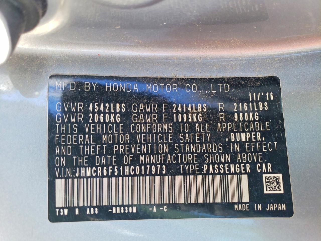 Honda Accord Hybrid Exl